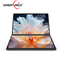 Ordinateur portable de haute qualité 14+14 pouces, écran tactile IPS, ordinateur portable pas cher, fin, portable, Intel Celeron N95, pour le bureau et les affaires