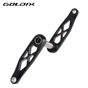 GOLDIX – pédalier en alliage d'aluminium pour vélo de montagne, 24mm BSA 165/170/175mm, creux DH AM XC pour <span class=keywords><strong>SRAM</strong></span> - Product Image 6