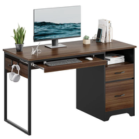 Bureau d'ordinateur modulaire en bois YIFAN YF au design moderne et épuré pour la maison, le bureau et l'usage commercial