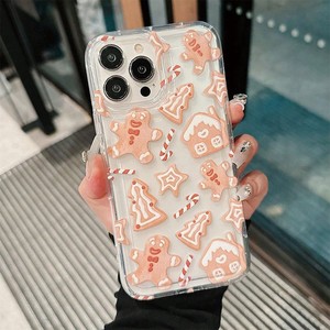 Coque de <span class=keywords><strong>téléphone</strong></span> pour iPhone 16/15/14 Pro Max, <span class=keywords><strong>thème</strong></span> de Noël avec des explosions d'animaux, pour iPhone 13, 12/11, protection intégrale XS/XR, souple, protection 360° - Product Image 2