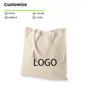 Tùy chỉnh in logo tái chế 10oz bông vải Tote Túi tái sử dụng nhiều lớp cá nhân tái chế vải Tote Túi - Product Image 1