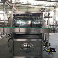 Machine de pasteurisation en tunnel pour bière, jus, soda, vin, 1000 BPH
