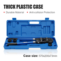 Outil de sertissage de tuyaux de plomberie Pince à sertir manuelle à ciseaux avec mâchoires TH/U/VUS pour tuyaux en plastique en aluminium et acier inoxydable