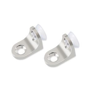 Soporte de estante con ventosa de aleación de zinc Hongsheng para botellero de gabinete, accesorio de ferretería duradero para muebles - Product Image 2