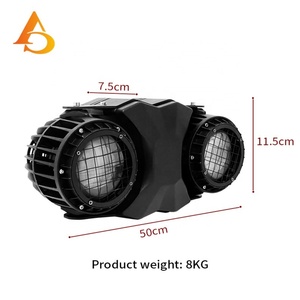Equipo de Iluminación Profesional para Escenarios, Luces de Proyección de 2 Ojos, Resistentes al Agua, Luz Cegadora LED COB de 300w - Product Image 6