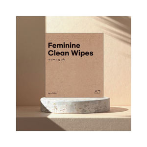 SAENGAK FEMININE CLEAN WIPES Good Design Factory Direct OEM ODM Soothing Mild Acidic Sensitive Skin Feminine Cleansing Wipes