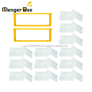 New Menger Bee Complete Set Honeycomb Making <b>Box</b> with Plastic Bee Frames and Cassettes for Langstroth Beehive - Product Image 6