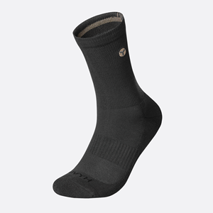 [HYVLE] Calcetines Deportivos WE-STIM con Amortiguación y Antideslizantes (Gris Oscuro), Calcetines Deportivos Premium para Ejercicio, Gimnasio, Pilates, con Suela Acolchada - Product Image 1