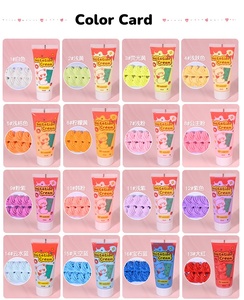 Pegamento de crema DIY de 50g, varios colores al por mayor, pegamento de crema de simulación, adhesivo con boquilla de tubería, pegamento de crema batida para bricolaje - Product Image 5