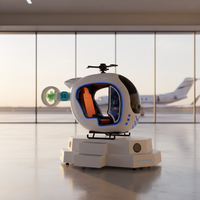 Simulador de Vuelo de Helicóptero y Avión Educativo de Realidad Virtual 9D con Visión Libre de 360 Grados, Máquina de PC para Interiores, Parque de Aventuras para Niños JiaYi