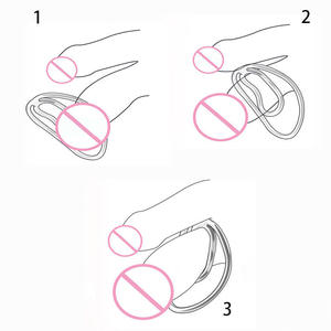 304 dispositifs de chasteté en acier inoxydable anneau de pénis masculin FUFU Clip Cock Pro Cage entraîneur masculin Cage de chasteté exercice de pénis jouets sexuels - Product Image 5
