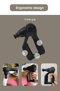 Masajeador inalámbrico de cuerpo completo, mini <span class=keywords><strong>pistola</strong></span> de masaje de percusión fascia de cuerpo completo, cabezal de mano de tejido profundo, Araña de masaje - Product Image 4