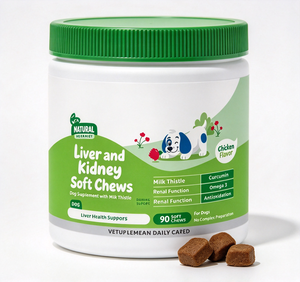 Integratore OEM per Cani: Bocconcini Morbidi per Fegato e Reni con Cardo Mariano, Curcumina, Omega 3, Cordyceps e Foglie di Ortica – Supporta la Salute del Fegato - Product Image 3
