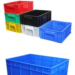 Yue Hong Medium Duty Anti Static Turnover Box 20200g Load Capacity Drop Resistant <b>Plastic</b> <b>Crate</b> For Electronics Logistics - Product Image 1