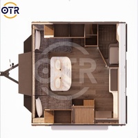 OTR Black Rhino Big Off-Road 4WD RV Camper Suspension indépendante Fournisseurs chinois Capacité de couchage pour 4 personnes Pack d'accessoires