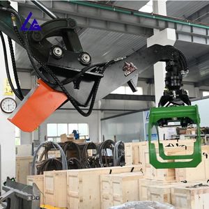 Grappin à bois léger, installation facile, réduit la charge pour <span class=keywords><strong>mini</strong></span>-excavatrice, grappin rotatif, moteur durable, conception personnalisée - Product Image 5