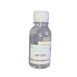 MY 1501 Cosmetic Liquid Cyclopentasiloxane and Dimethiconol Silica Gel Adsorbent Water Based Plasticizer for Silicone Oil