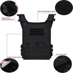 เสื้อกั๊กยุทธวิธีสำหรับผู้ชายปรับได้สำหรับทำกิจกรรมกลางแจ้งตั้งแคมป์เสื้อกั๊กยุทธวิธีออกแบบโลโก้ได้ตามต้องการ - Product Image 3