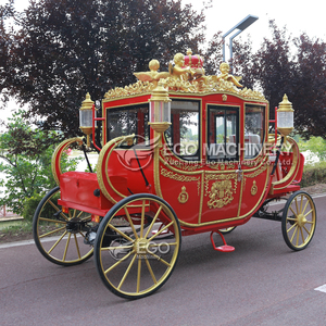 Calèche de mariage électrique de style royal européen EGO XCEGO, couleur personnalisée, structure en acier Q235B pour le tourisme - Product Image 4