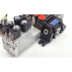 วาล์วควบคุมทิศทางหลายทาง Dcv100 350 บาร์ 100 ลิตร/นาที วาล์วไฮดรอลิกหกทาง สำหรับเครื่องจักรกลวิศวกรรม - Product Image 4