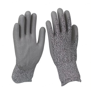 Gants de sécurité L5 en promotion, résistants aux coupures, enduits de PU, pour le travail du bois, la construction, la mécanique, le jardinage - Product Image 2