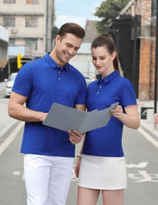 Hochwertiges Personalisiertes Kurzarm-Polohemd für Herren und Damen aus Baumwoll-Piqué-Strick mit Individuellem Sticklogo - Product Image 2