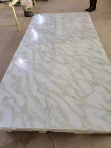 1220*2440 <strong>Sheet</strong> Marble Pvc <strong>Sheet</strong> Uv Laminated <strong>Plastic</strong> <strong>Sheet</strong> - Product Image 4
