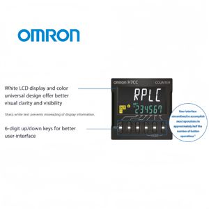Оригинальный H7CC-R11 Omron 6-значный Тахометр со счетчиком 100-240 В переменного тока | Подлинный товар | Быстрая доставка | Гарантия 1 год - Product Image 2