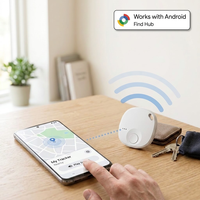 Localizador Inteligente Antipérdida Portátil para Android, Resistente al Agua IP6X, para Llaves, Bolsas de Viaje, Mochilas y Equipaje