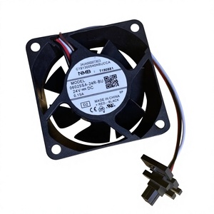 Ventilador de Refrigeración con Doble Rodamiento de Bolas 06025SA-24R-BU, 24VDC, Alarma de Velocidad y Rotor, Industrial - Product Image 4