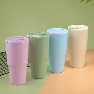 Travel Drink Cup Large Capacity With Straw Dual Use For Commuting - Product Image 5