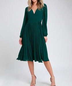 Venta al por mayor Vestidos de mujer Vestidos verdes en vivo Mujeres - Product Image 2