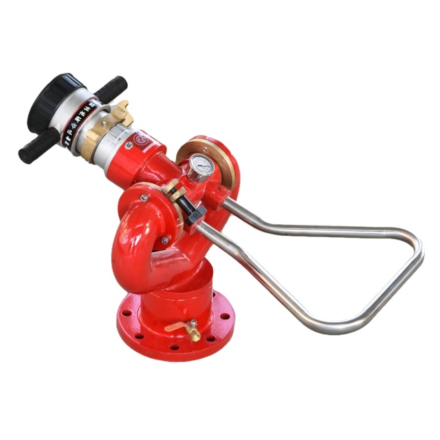 XHYXFire AL 10mm Flange Fixed 40L/s Fire Fighting Water Monitor & Cannon Flexible PS40 Model