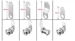 जस्ता मिश्र धातु कैम लॉक ऑफिस होम आयरन लॉकर दरवाजा लॉक सार्वभौमिक कैमरा लॉक - Product Image 5