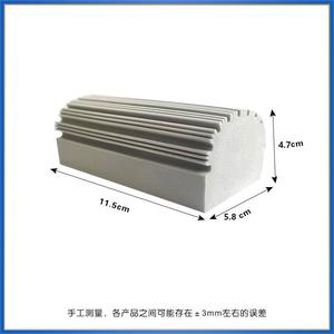 Esponja de PVA Rectangular Multifuncional para Limpieza de Cocina, Borrador Mágico Absorbente, Eliminador de Manchas, Esponja para Lavar Platos, Gris Amarillo - Product Image 3