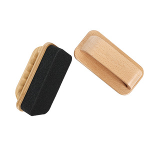 Brosse à chaussures en bambou avec manche pour le nettoyage domestique, lot de 2 - Product Image 3