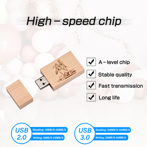 Unidad <span class=keywords><strong>Flash</strong></span> usb de madera 2,0 3,0, disco <span class=keywords><strong>U</strong></span>, regalos de boda, recuerdo de 256gb, 128gb, disco en <span class=keywords><strong>U</strong></span> de bambú, venta al por mayor - Product Image 6