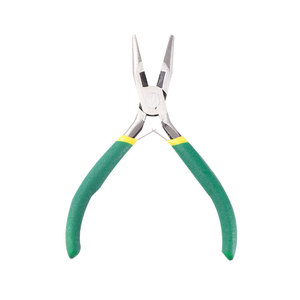 Needle Nose Pliers 12Cm Serrated Jaw Pointed Beak Chrome Vanadium Steel Jewelry Tool - Product Image 4