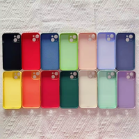 Coque de téléphone en silicone TPU antichoc aux couleurs personnalisées pour iPhone 16 Pro Max 15 14 Plus 13 12 11 avec protection de l'appareil photo