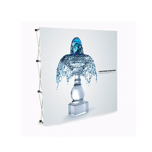 Panneau <span class=keywords><strong>de</strong></span> <span class=keywords><strong>fond</strong></span> <span class=keywords><strong>de</strong></span> présentoir pop-up en tissu Qluminum <span class=keywords><strong>de</strong></span> haute qualité pour les expositions - Product Image 5