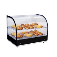 500W Équipement de Restaurant Commercial Électrique Compteur Chaud Réchauffeur Vitrine Vitrine Alimentaire Vitrine