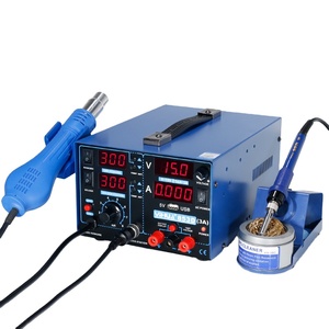YIHUA 853D 3A 4 LED mit USB 3in1 handy reparatur DC power suipply löten rework station - Product Image 1