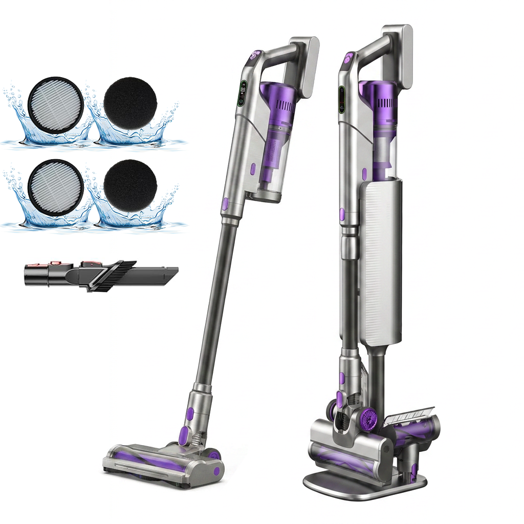 <strong>2026</strong> New Model <strong>Cordless</strong> Handheld <strong>Vacuum</strong> Cleaner With Automatic Dust Collection Station Strong Suction for Home <strong>Carpet</strong> Hard Floor