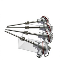 Sonde thermocouple de type K en acier inoxydable, haute précision, 0-1200°C, capteur de température industriel, compatible OEM, 0-1200