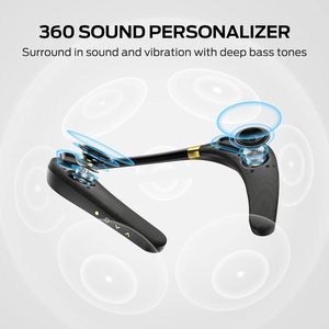 Monster Boomerang Neckband Blue Tooth Haut-parleur Cou Sans fil Portable <span class=keywords><strong>Barre</strong></span> <span class=keywords><strong>de</strong></span> <span class=keywords><strong>son</strong></span> étanche Pratique pour le sport - Product Image 2