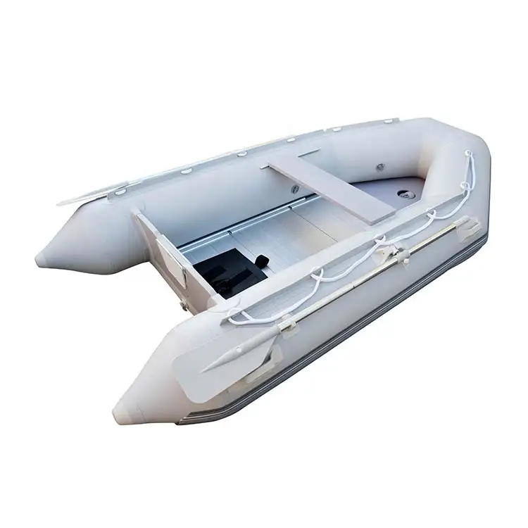 Paddles Hot Selling CE Inflatable Fishing Boat Canoeing With Paddles And Pump
