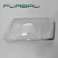PORBAO pour PATROL/Y61 2004-2011 Pièces de voiture en plastique, lentille transparente de phare, couvercle de phare, abat-jour