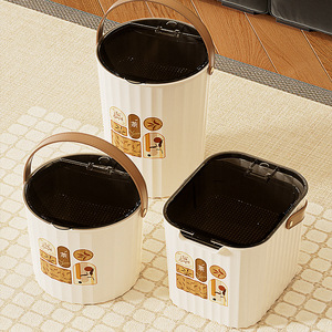 ถังชาพลาสติกมีฝาปิดสำหรับชุดน้ำชา ระบายน้ำได้ ใช้ในบ้าน รุ่น 918 - Product Image 3