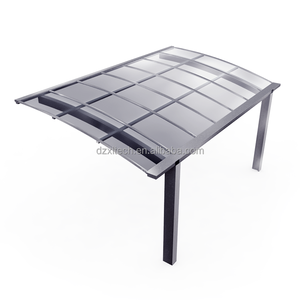 Abri d'auto étanche personnalisé avec cadre <span class=keywords><strong>en</strong></span> métal et auvent <span class=keywords><strong>en</strong></span> porte-à-faux <span class=keywords><strong>en</strong></span> alliage d'aluminium pour stationnements et attractions touristiques - Product Image 1