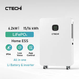 CTECHi 48V 15kWh LiFePO4 Ev Enerji Depolama Sistemi - Güneş Paneli için Derin Deşarj ESS Aküsü (CE Belgeli) - Product Image 1